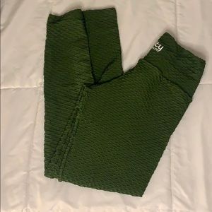 BBB Olive Green Croco Skin